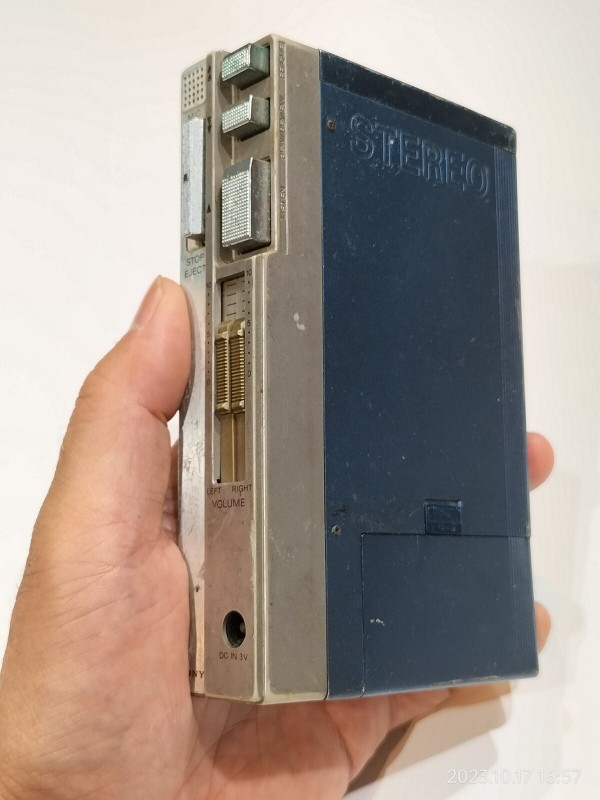 1979/昭和54/SONY/TPS-L2/Walkman 1st/初代ウォークマン/ロゴ