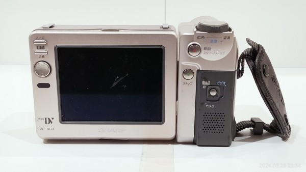 希少　大人気　 動作品　SHARP シャープ デジタルビューカム　VL-FD3 SHARP デジタルビデオカメラ VL-FD3 - メルカリ