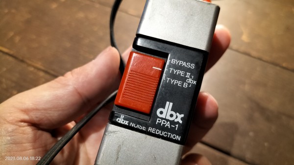 【希少 激レア】未開封 元箱 「PPA-1」dbx ノイズリダクション 1979/昭和54/dbx/PPA-1/Personal Portable Noise-Reduction Adaptor
