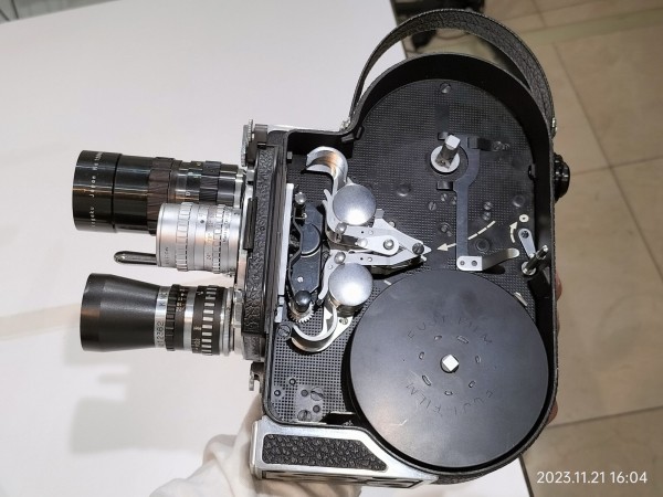 1956/昭和31/Bolex/H-16 REFLEX/16mm Film Camera/3本ターレット