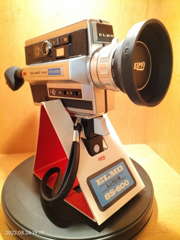 1973/昭和48/ELMO/8S-600/Single8/デッドストック未使用品 1973/昭和48/ELMO/8S-600/Single8/デッドストック未使用品