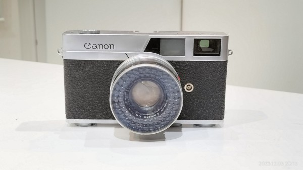 1961/昭和36/Canon/Canonet/キヤノネット初代/完全自動露出/シャッタースピード優先式EE/100万台突破大ヒットモデル/ :  Extinct Media Museum | 絶滅メディア博物館