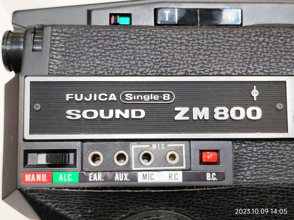 送込【8mmカメラ／FUJICA Single 8 SOUND ZM800 】 送込【8mmカメラ／FUJICA Single 8 SOUND ZM800 】 送込【8mm