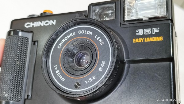 お得な情報満載 チノン 最終価格 コンパクトカメラ 昭和レトロ （中古品） 35F-A フィルムカメラ