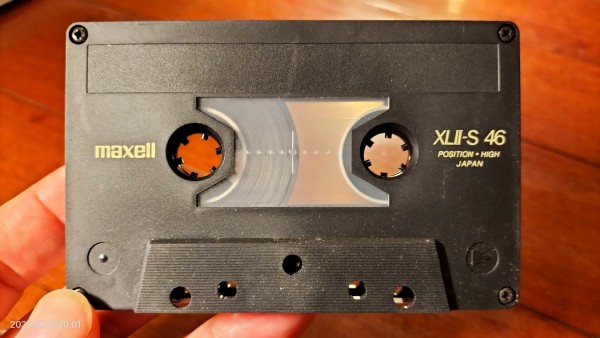 1985/昭和60/maxell/XLⅡ-S/3代目/46/カセットテープ/ハイポジション