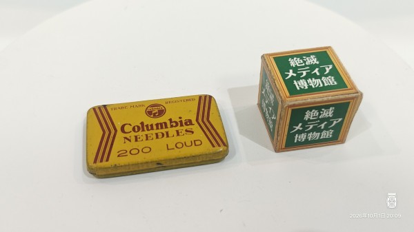 Columbia 200 Loud 蓄音機用針　ヴィンテージ缶　ブリキ缶 推定1930年代前半/昭和5～10頃/Columbia/Columbia Needles/200 Loud