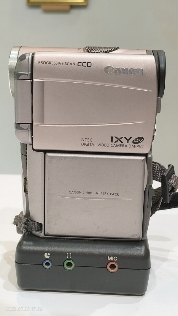 2000/平成12/Canon/IXY DV/DM-PV2/発売当時世界最小・最軽量
