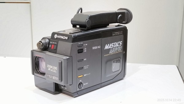 1987/昭和62/HITACHI/VM-C30/MASTACS MOVIE/VHS-C/ビデオカメラ/6倍ズーム/ : Extinct Media  Museum | 絶滅メディア博物館