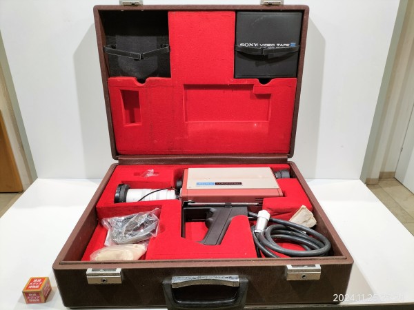 1969/昭和44/SONY/AVC-3500/撮像管/ファインダーはブラウン管/グッド