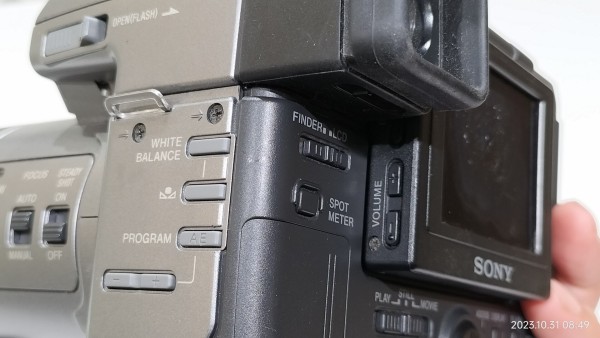 動作品 SONY Digital Mavica MVC-FD91 1998/平成10/SONY/MVC-FD91/Digital Mavica/デジタルマビカ/デジタル