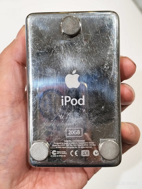 iPod 20GB A1019 第1世代 スクロールホイールモデル ジャンク