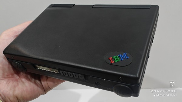 1995/平成7/IBM/Palm Top PC110/PC DOS J7.0/ウルトラマンPC/PC/AT互換