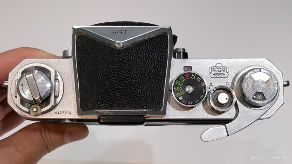 1959/昭和34/Nikon/Nikon F/前期型/チタン幕/最初のニコンFマウント機