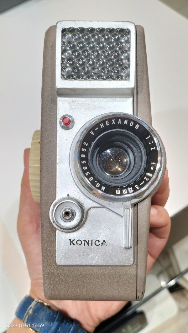1963/昭和38/KONICA/KONICA ZOOM 8 IIS/ダブル8/ : Extinct Media