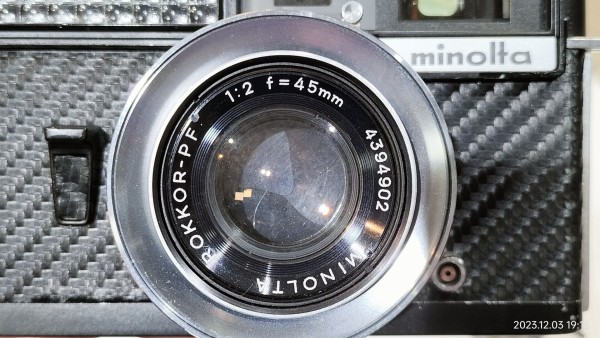 1962/昭和37/MINOLTA/HiMATIC/ROKKOR-PF 45mm F2/ミノルタハイマチック