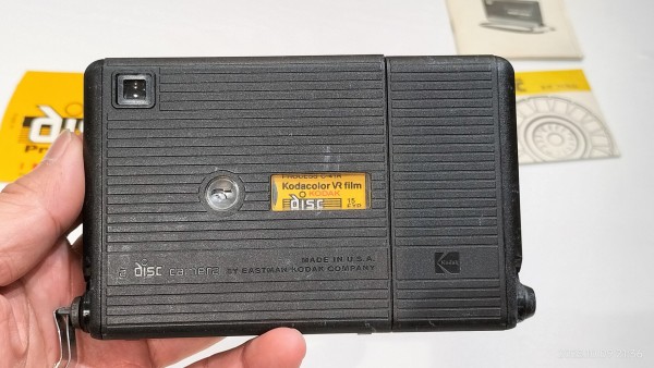 1984/昭和59/KODAK/KODAK DISC 6100/ディスクフィルムカメラ/クローズ