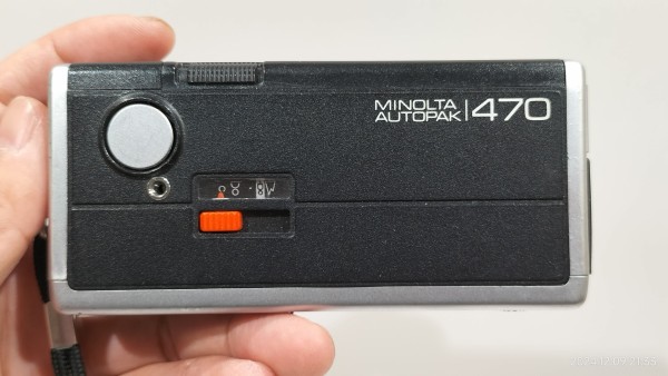 1979/昭和54/MINOLTA/AUTO PACK 470/110フィルムカメラ