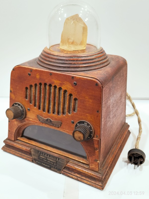 アンティーク・鉱石ラジオ(日本製) アンティーク・鉱石ラジオ