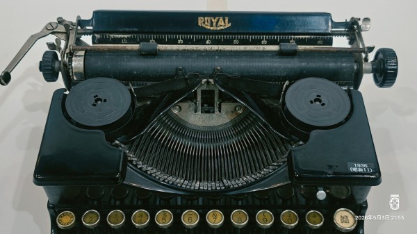 1936/昭和11/ROYAL/Model O/Touch Control/Portable Typewriter
