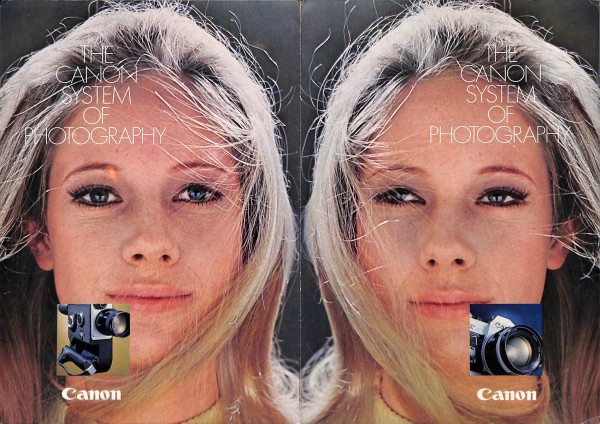 1968/昭和43/Canon/キヤノン海外向けカタログ/FT QL/Pellix QL/7s/EX