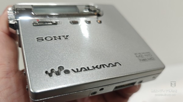 2002/平成14/SONY/MZ-N10/MDウォークマン/MD10周年記念モデル/録音再生