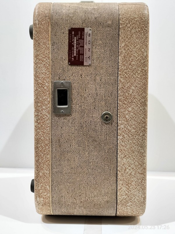 1959/昭和34/SONY/Tapecorder/MODEL 101/6mm/オープンリール/ : Extinct Media Museum |  絶滅メディア博物館