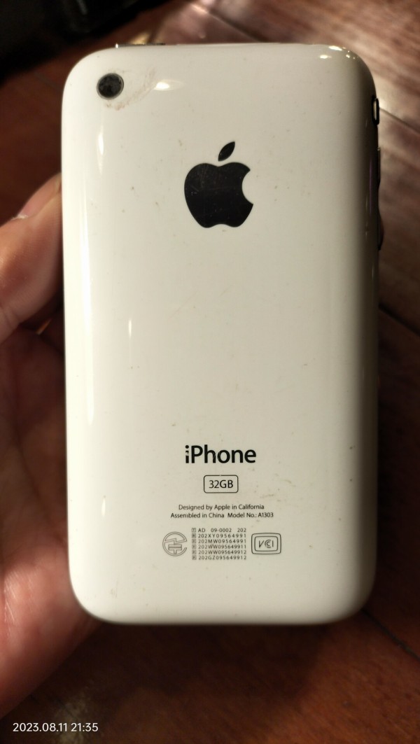 2009/平成21/Apple/iPhone 3Gs/32GB/ソフトバンク/ホワイト/ : Extinct
