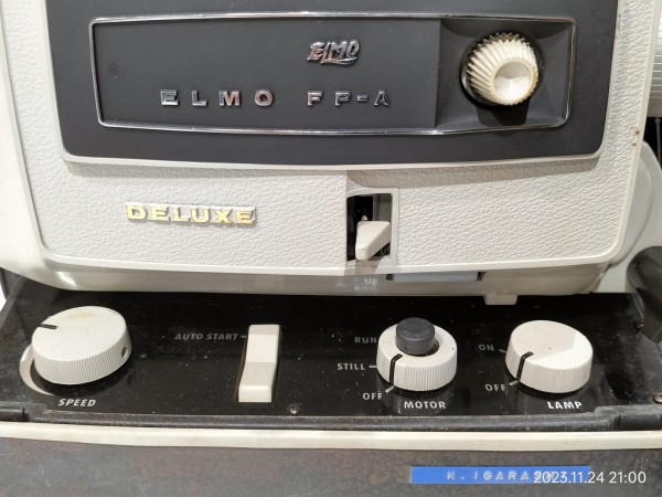 1966/昭和41/ELMO/ELMO FF-A/DELUXE/8mm Film Projector/8mm映写機