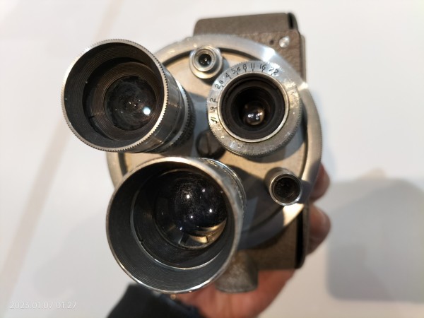 1939/昭和14/Bell＆Howell/Filmo 134T/Double8/ダブル8/3本ターレット