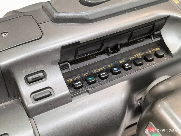 Panasonic SVHS-C ビデオカメラ オリンピック記念 1991/平成3/Panasonic/NV-S9/S-VHS-C/オリンピック協賛シール