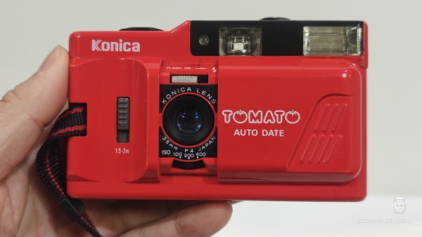 1985/昭和60/Konica/TOMATO AUTO DATE/35mm Compact Camera/35mm F4