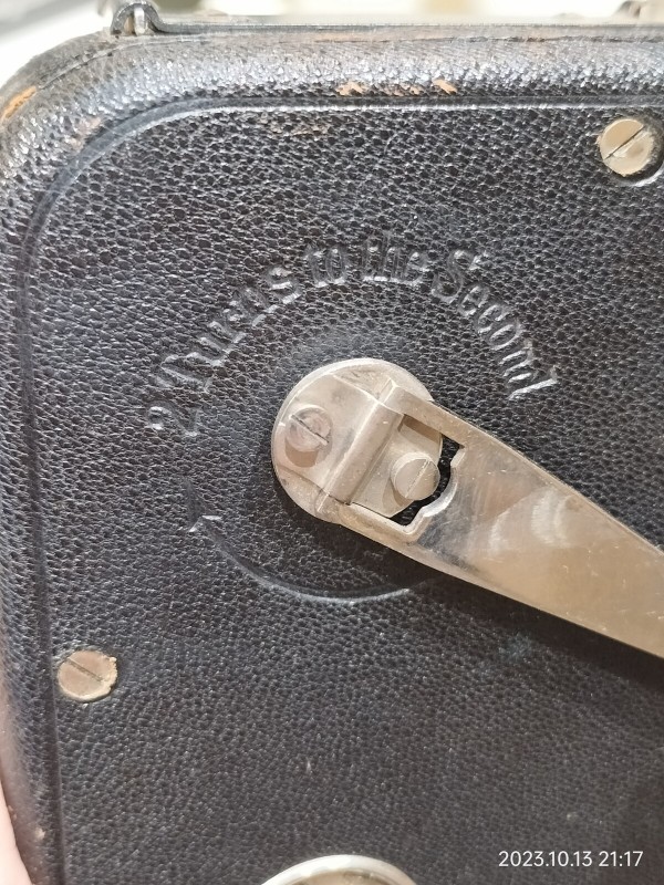 動品 パテーベビー フランス製パテ社 1920年代 フランス製 9.5mmカメラ ヴィンテージ映画カメラ パテ ベイビー 9.5mm、フランス製映画