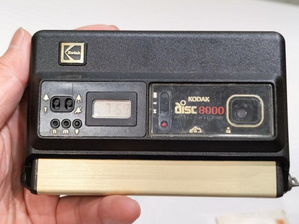 1982/昭和57/KODAK/KODAK DISC 8000/ディスクフィルムカメラ/クローズ 