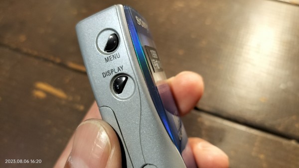 1999/平成11/SONY/NW-MS7/ATRAC3/OpenMG/MagicGate/メモリースティック