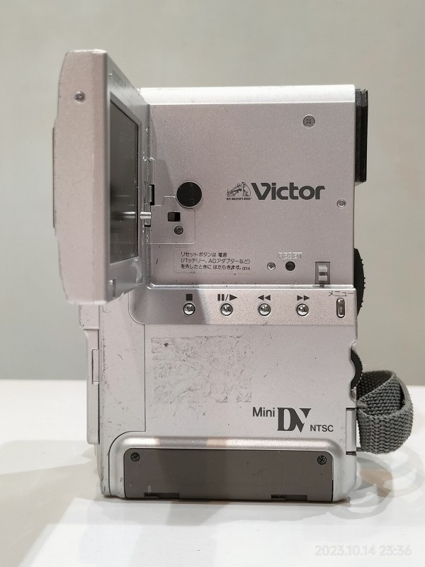 1997/平成9/Victor/GR-DVX/電源連動レンズカバー/オート 1997/平成9/Victor/GR-DVX/電源連動レンズカバー/オート