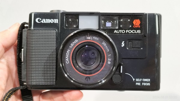 1979/昭和54/Canon/AF35M/Autoboyは愛称として使用/38mm/F2.8
