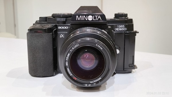1985/昭和60/MINOLTA/α-9000/ミノルタ/コンティニュアスAF/手巻き