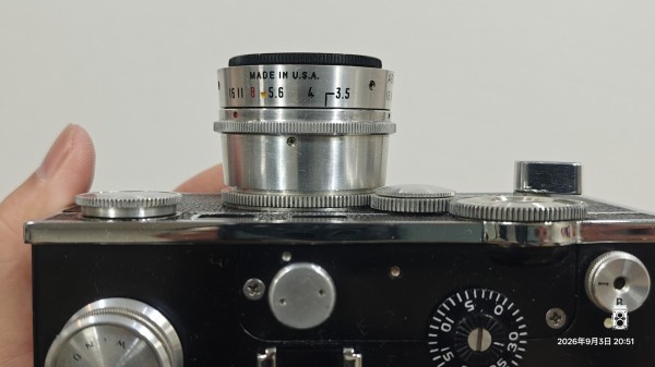 1939/昭和14/ARGUS/C3/35mmレンジファインダーカメラ/50mm F3.5