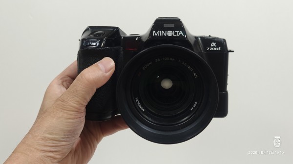 1988/昭和63/MINOLTA/α-7700i/Hans Muth/ハンス・ムート/35mm AF SLR