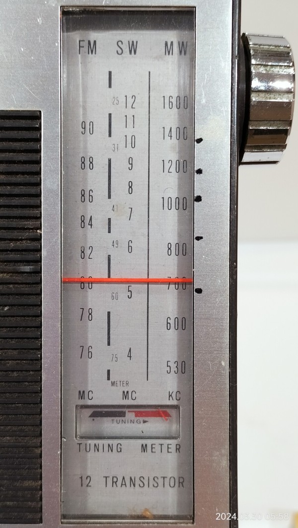1967/昭和42/SONY/TFM-110F/FM/SW/MW/SOLUD STATE 11/12 TRANSISTOR/単