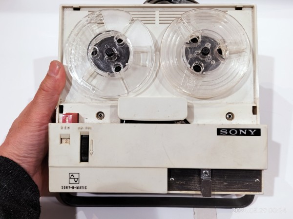 1965/昭和40/SONY/TC-123/TAPECORDER/SONY-O-MATIC/3 inch reel/ソニー