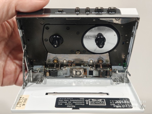 1987/昭和62/SONY/WM-501/WALKMAN/カセットケースサイズウォークマン