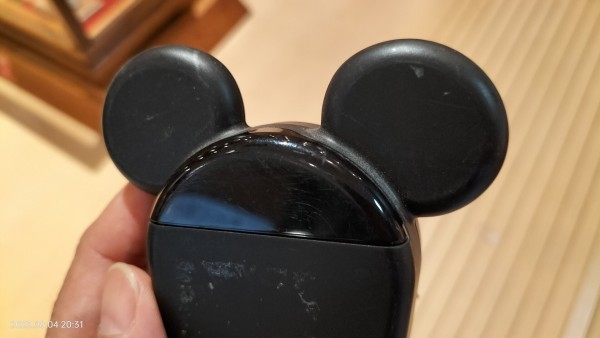 Disney ミッキー　テレビ 本体とリモコン付き Mickey Mouse Disney CRT TV And DVD Player With Remotes