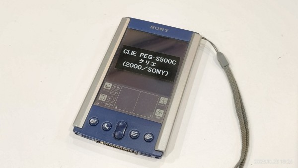 SONY CLIE クリエ PEG-S500C Palm 美品 Yahoo!オークション -「peg-s500c」(CLIE) (PDA)の落札相場