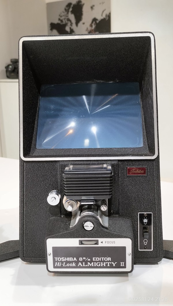 円高還元 推定1974/昭和49/TOSHIBA/東芝写真用品/8mm EDITOR Hi-Look コレクション