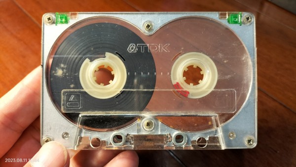 1979/昭和54/TDK/MA-R/メタルテープ/透明樹脂/アルミダイキャスト/発売