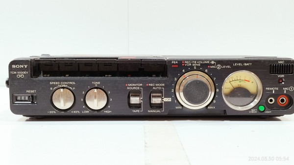 SONY TCM-5000EVプロカセットプレーヤー高音質AIWA マイク極美品 SONY TCM-5000EVプロカセットプレーヤー高音質AIWA マイク極美品 2025