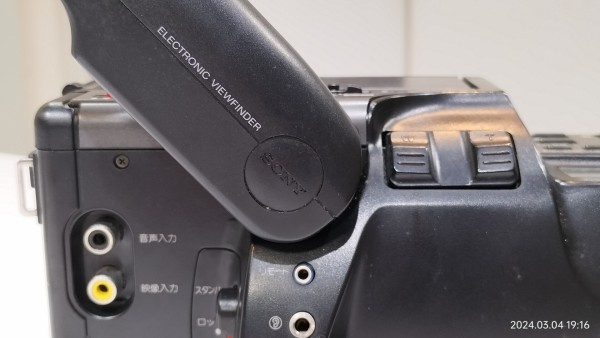 1988/昭和63/SONY/CCD-F330/Jフィットグリップ/デジタルスーパーイン