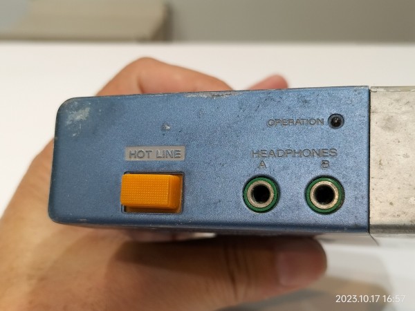 1979/昭和54/SONY/TPS-L2/Walkman 1st/初代ウォークマン/ロゴなし/AB