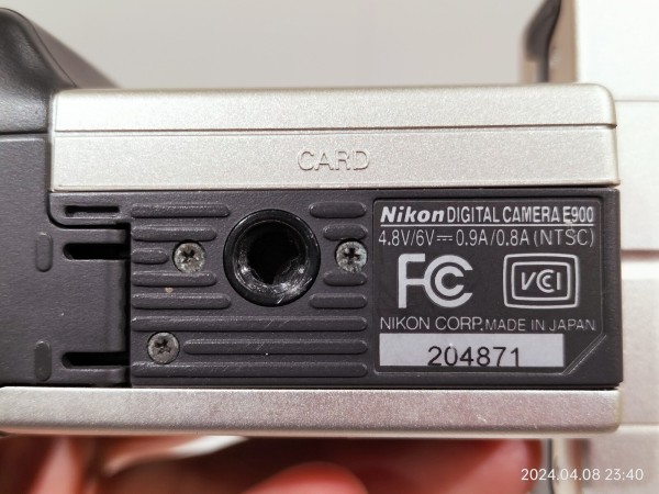 【希少・概ね美品】 ニコン Nikon COOLPIX E900 単三電池 希少・概ね美品】 ニコン Nikon COOLPIX E900 単三電池 希少・概ね美品